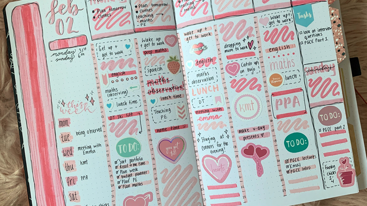 Ugh.  Way too much going on here in this BuJo